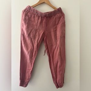 Cloth & stone linen joggers
